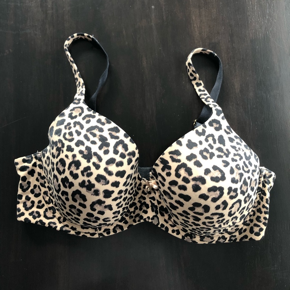 Soma leopard Embraceble Full Coverage Bra 38D